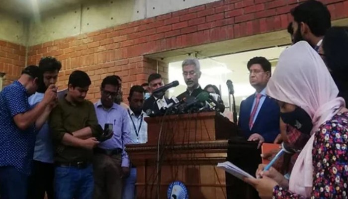 প্রশ্নটি ড.মোমেনকেই করুন- এস জয়শঙ্কর