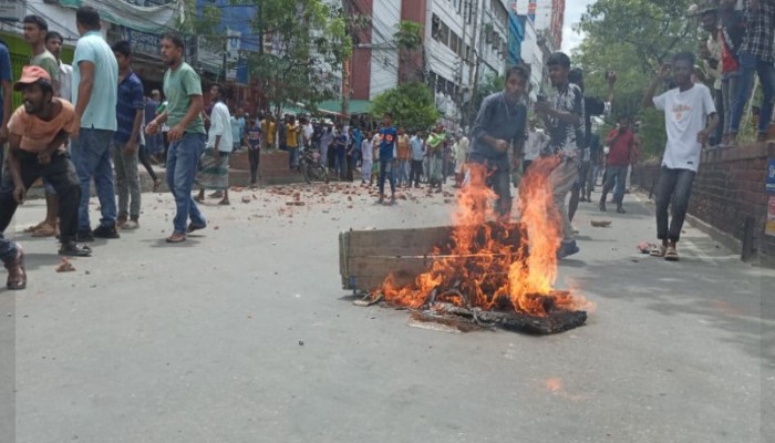 পুলিশের  সঙ্গে বিএনপির নেতা-কর্মীদের সংঘর্ষে যুবদল কর্মী শাওন নিহত
