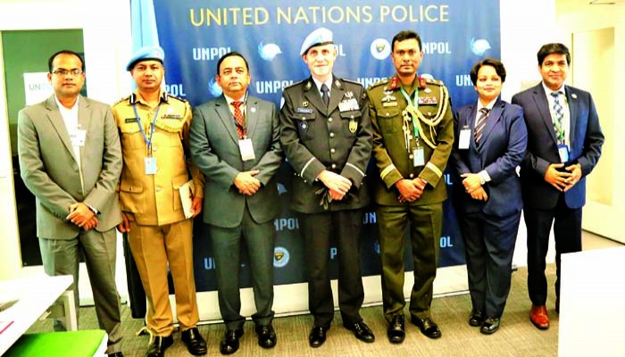 বাংলাদেশের আইজিপির সাথে জাতিসংঘ পুলিশপ্রধানের বৈঠক