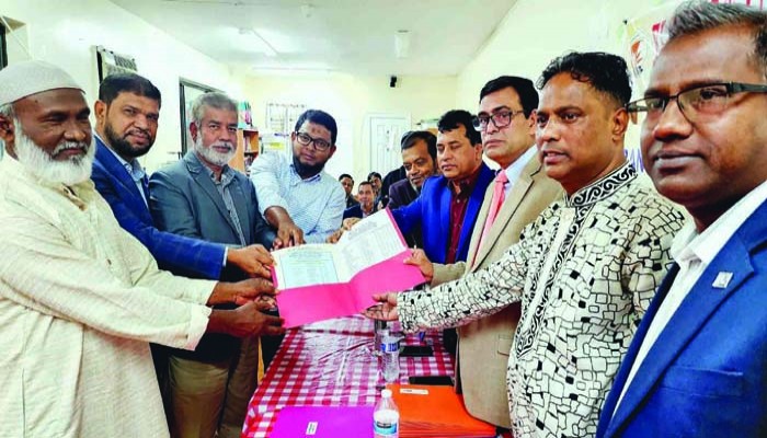 বাংলাদেশ সোসাইটির চূড়ান্ত ফলাফল হস্তান্তর