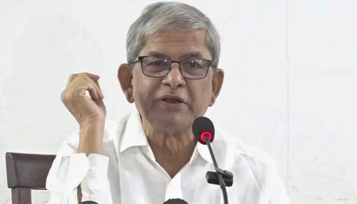 অগ্নি সন্ত্রাসের হোতা জন্মদাতা হচ্ছে আওয়ামী লীগ - মির্জা ফখরুল