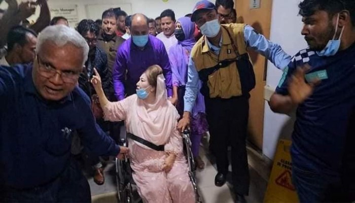 এভারকেয়ার হাসপাতালে খালেদা জিয়া