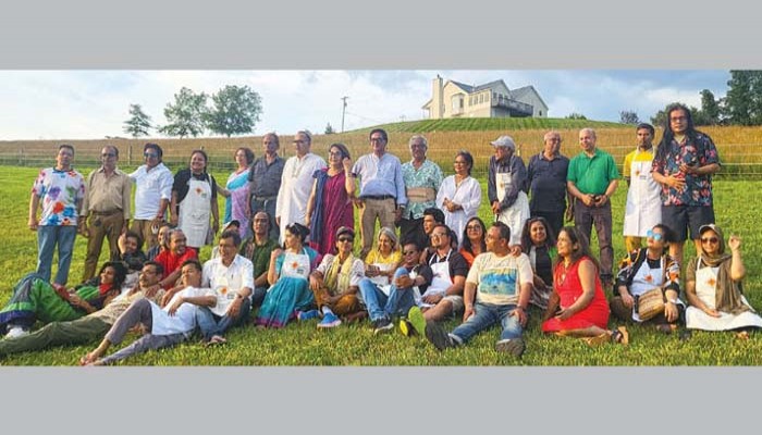 নিউইয়র্কের উপত্যকায় বাংলাদেশি শিল্পীদের রংতুলির উৎসব