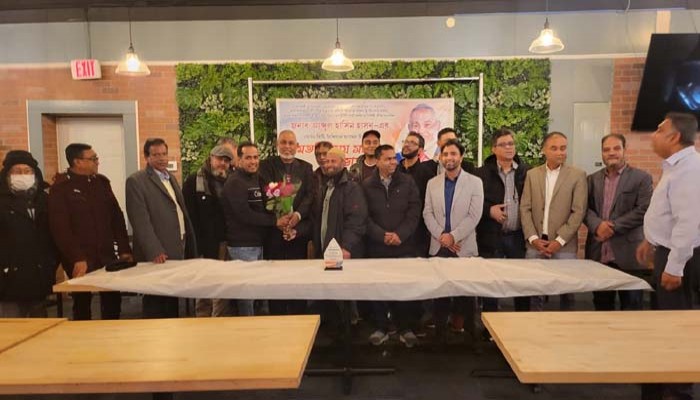 মিশিগানে মানুষের ভালোবাসায় সিক্ত কমিউনিটি নেতা হাসনু