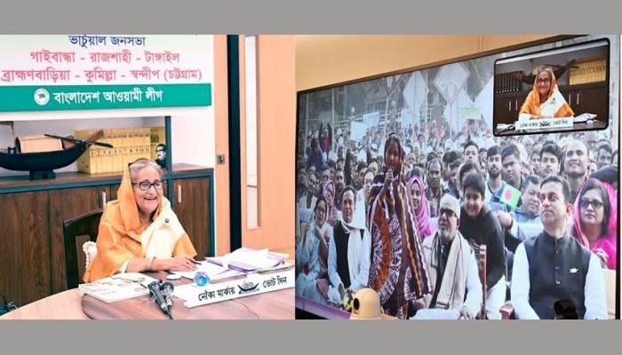 ৭ জানুয়ারি’র নির্বাচন ইতিহাসে একটি মাইলফলক হয়ে থাকবে- প্রধানমন্ত্রী শেখ হাসিনা