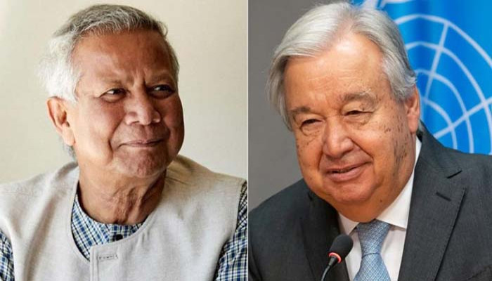 মুহাম্মদ ইউনূসকে গুতেরেসের চিঠি