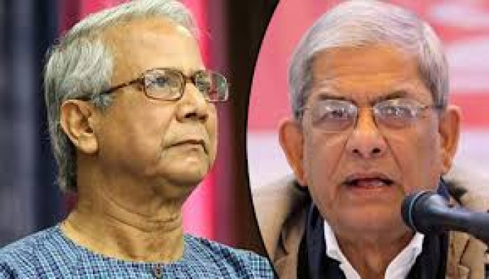 বিএনপির সঙ্গে প্রধান উপদেষ্টার বৈঠক