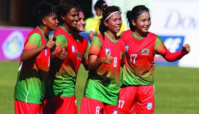 নারী সাফ ফুটবলে বাংলাদেশ চ্যাম্পিয়ন