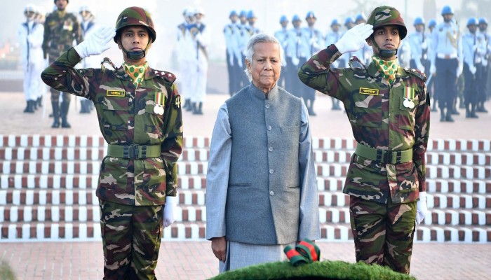 বৈষম্যহীন নতুন গণতান্ত্রিক বাংলাদেশ গড়ার অঙ্গীকারে বিজয় দিবস উদযাপন