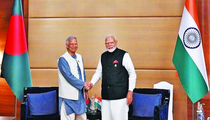 মোদি-ইউনূসের সাক্ষাতে গা-জ্বালা আ.লীগের