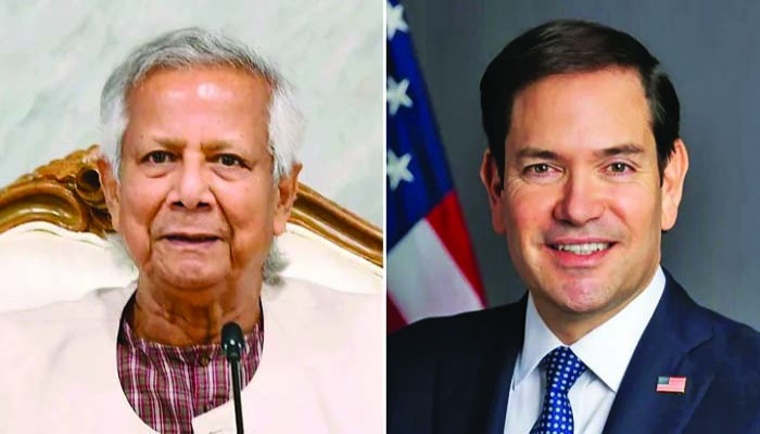 ইন্দো-প্যাসিফিকে নিরাপত্তা ও স্থিতিশীলতা জোরদারে ইউনূস-রুবিওর প্রতিশ্রুতি