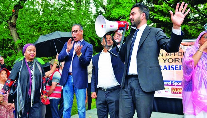 ড্রামের ফান্ড রেইজিংয়ে জোহরান মামদানি