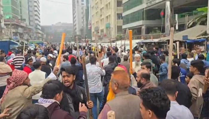 ব্যবসায়ীদের মানববন্ধনে হামলা ভুল বার্তা দিচ্ছে