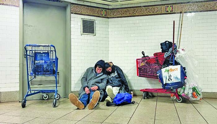 নিউইয়র্কে তীব্র শীতে মৃতের সংখ্যা ১০