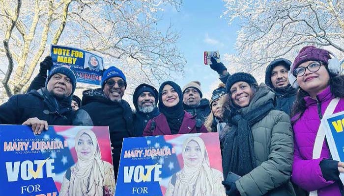 তুষারপাতের কারণে আগাম ভোটে উপস্থিতি কম