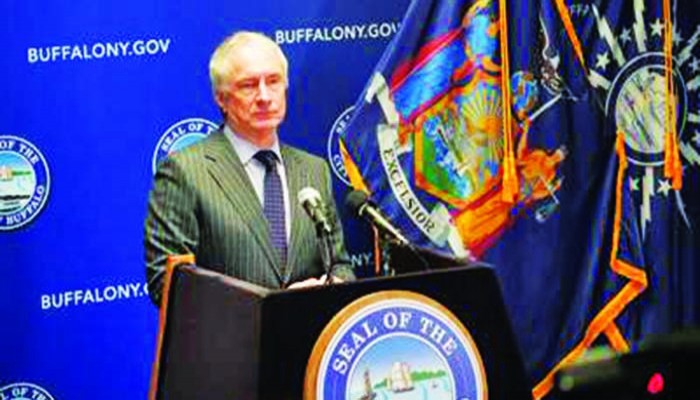 বাফেলো মেয়র রায়ানের ২৫ শতাংশ কর বৃদ্ধির প্রস্তাব