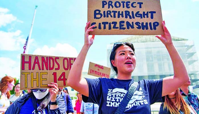 সুপ্রিম কোর্টে জন্মসূত্রে নাগরিকত্ব নিয়ে শুনানি শুরু