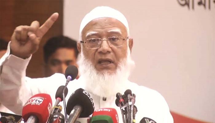 সরকারের বিরুদ্ধে আন্দোলনের ডাক জামায়াত আমিরের