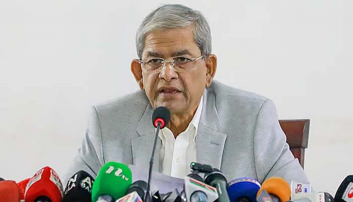 আর কোনো স্বৈরাচার মাথা তুলে দাঁড়াতে পারবে না : মির্জা ফখরুল